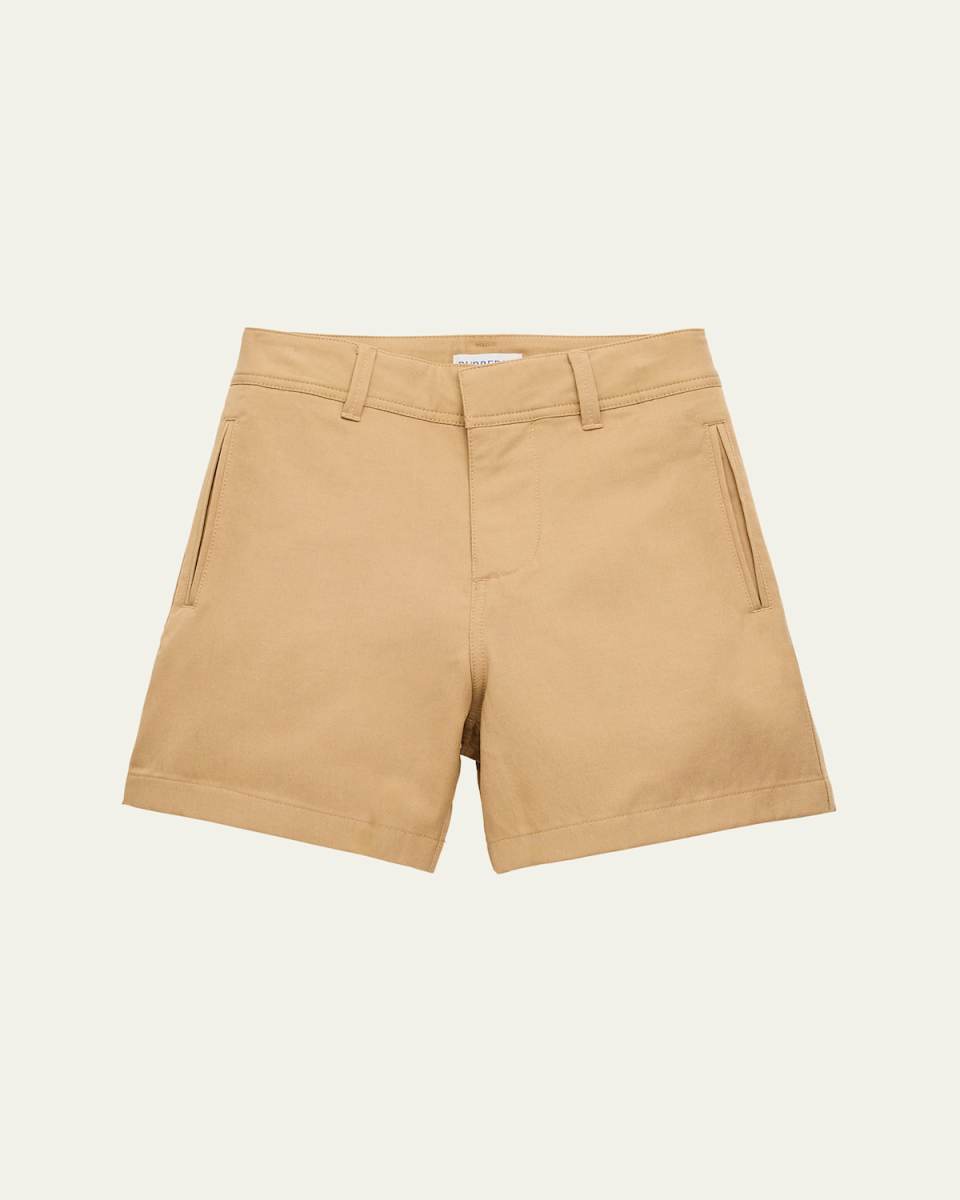Boy's Oscar Embroidered EKD Shorts, Size 3-14